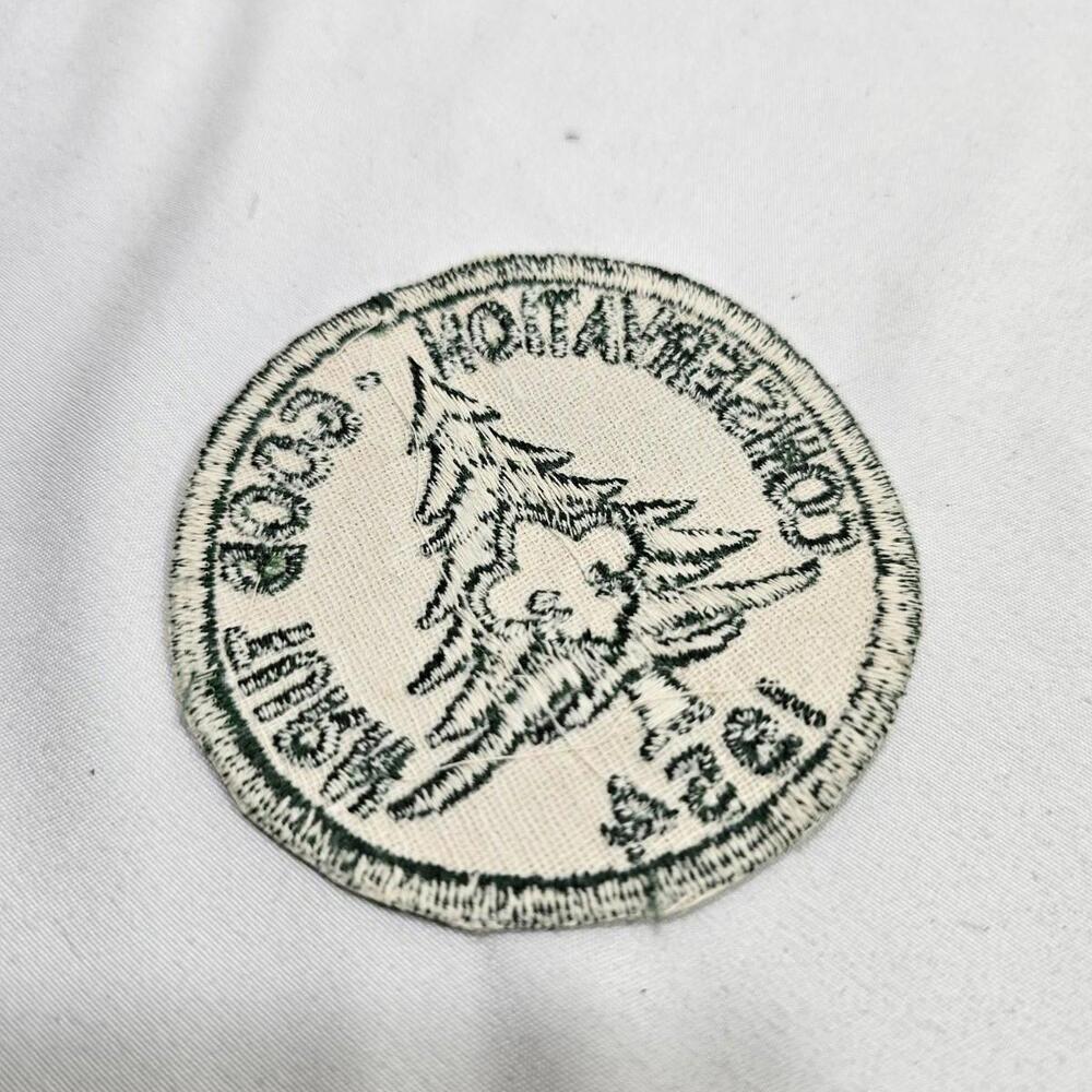 Vtg 50's 1954 Conservation Camporee Patch Boy Scout Good Turn - Picture 3 of 3